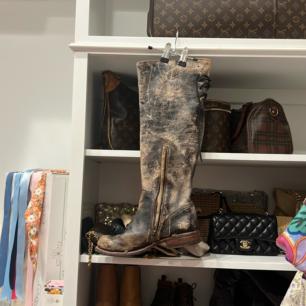 Bedistu size 9 over the knee boots